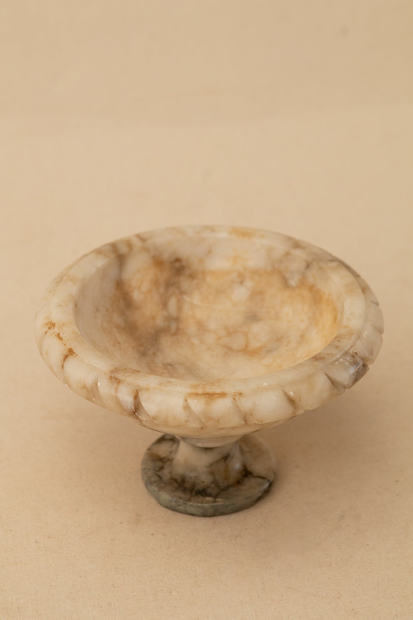 Alabaster Compote