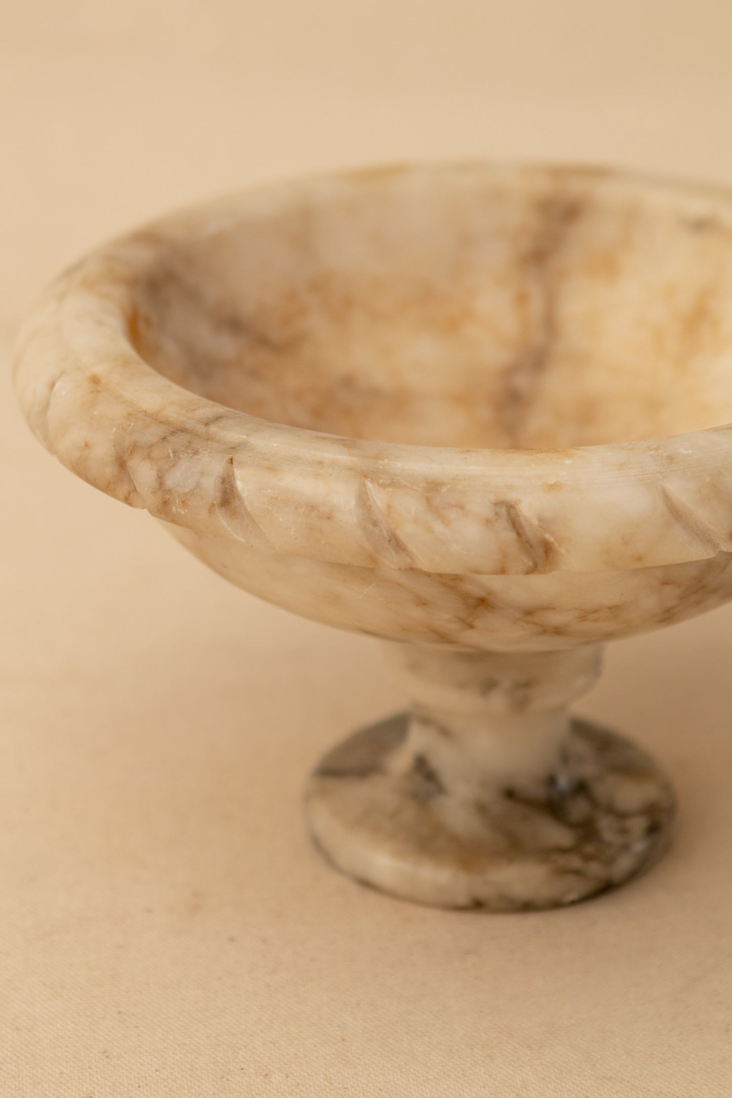 Alabaster Compote