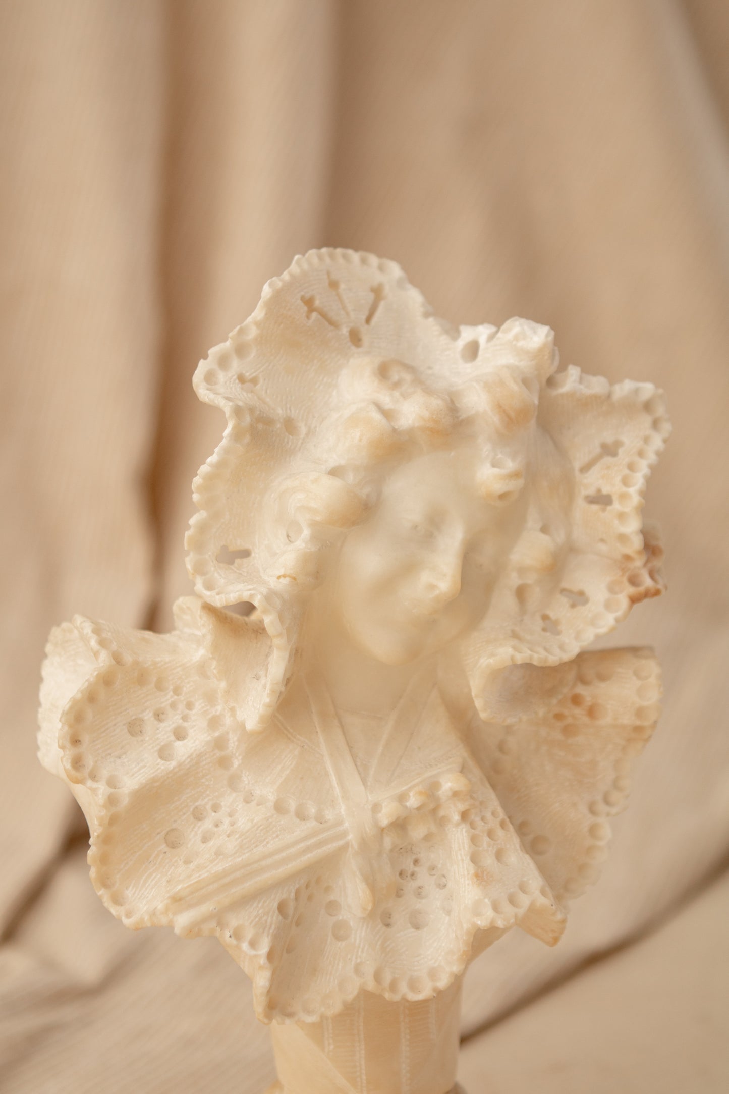 Alabaster Bust