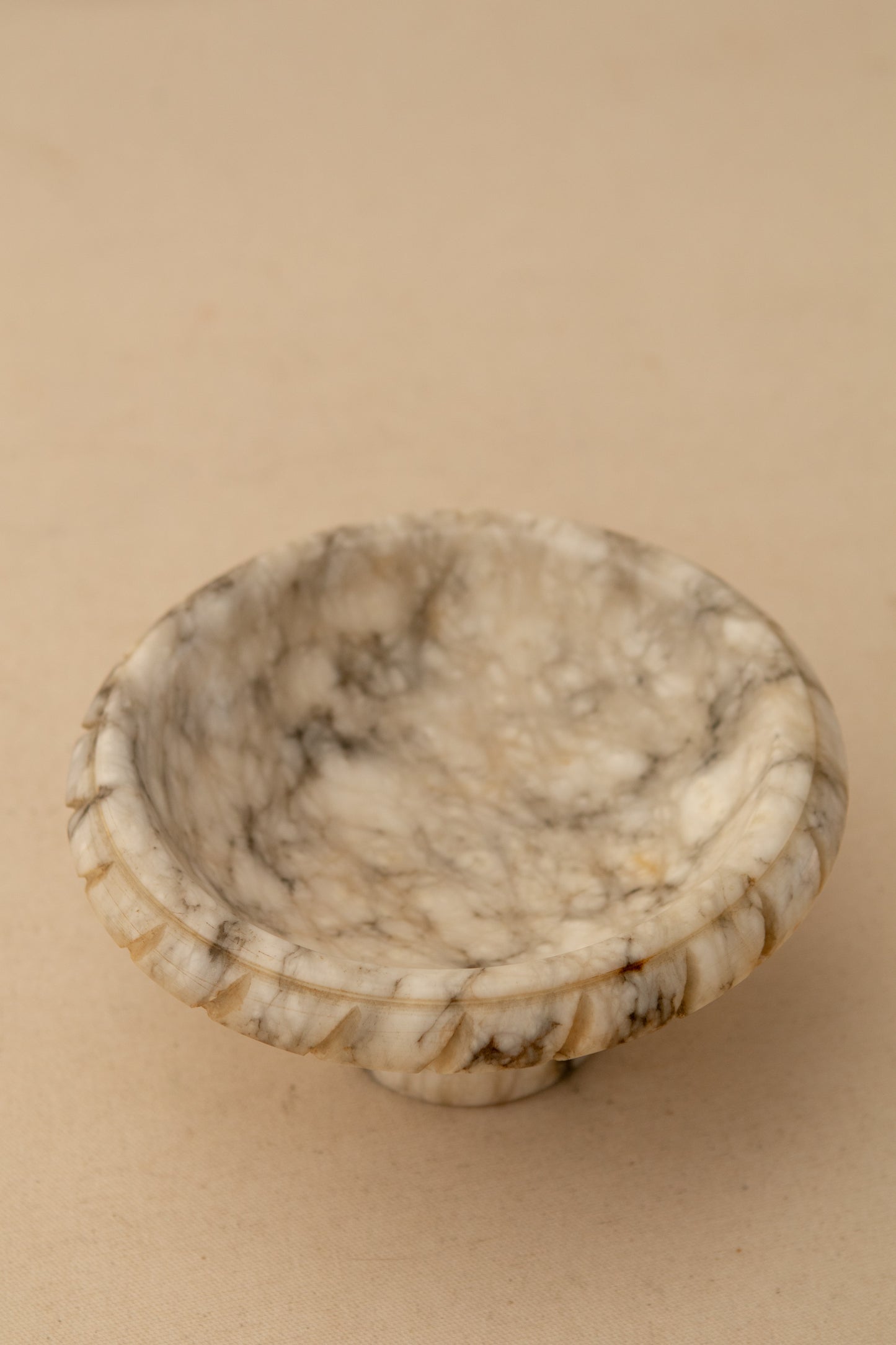 Alabaster Compote