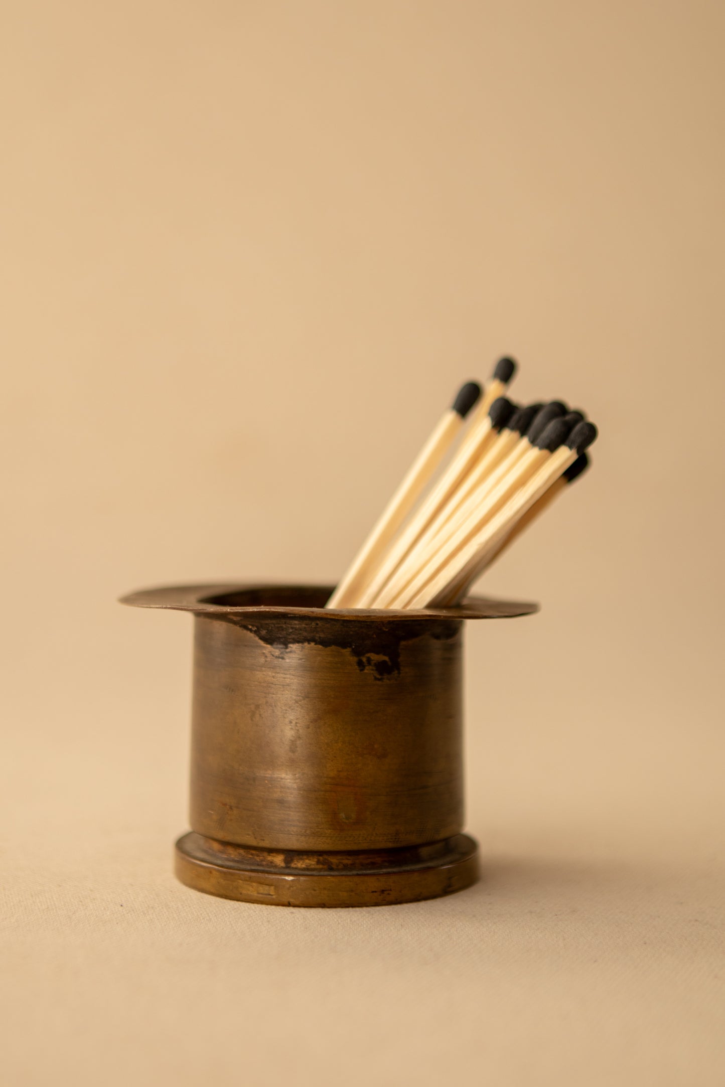 Brass Matchstick Holder