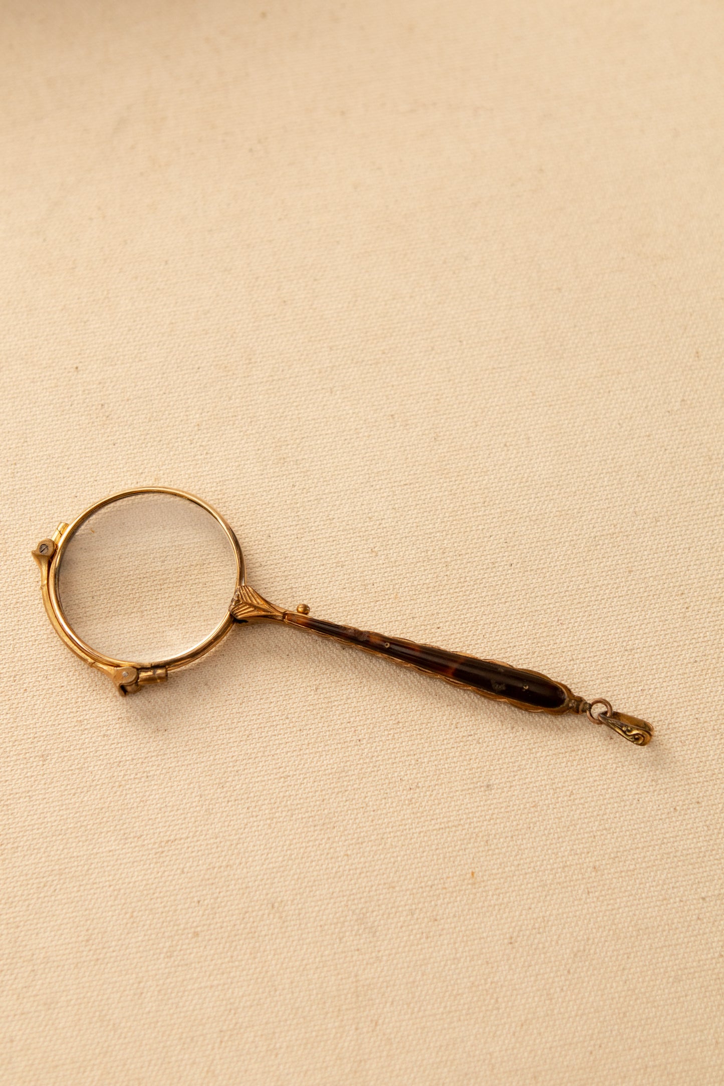 Antique Lorgnettes with Faux Tortoiseshell Handle