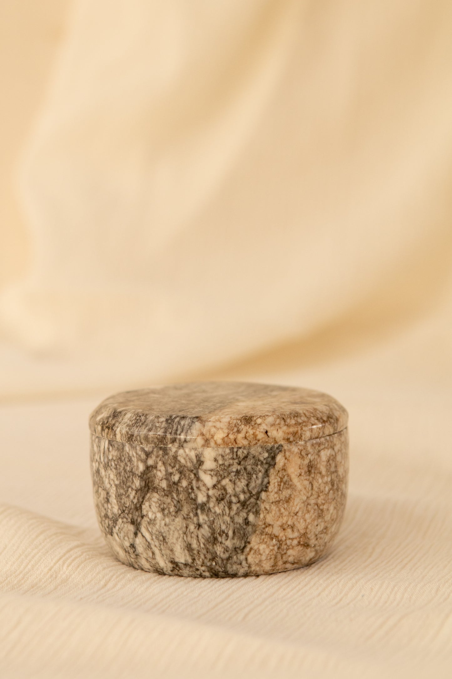 Round Stone Match Holder