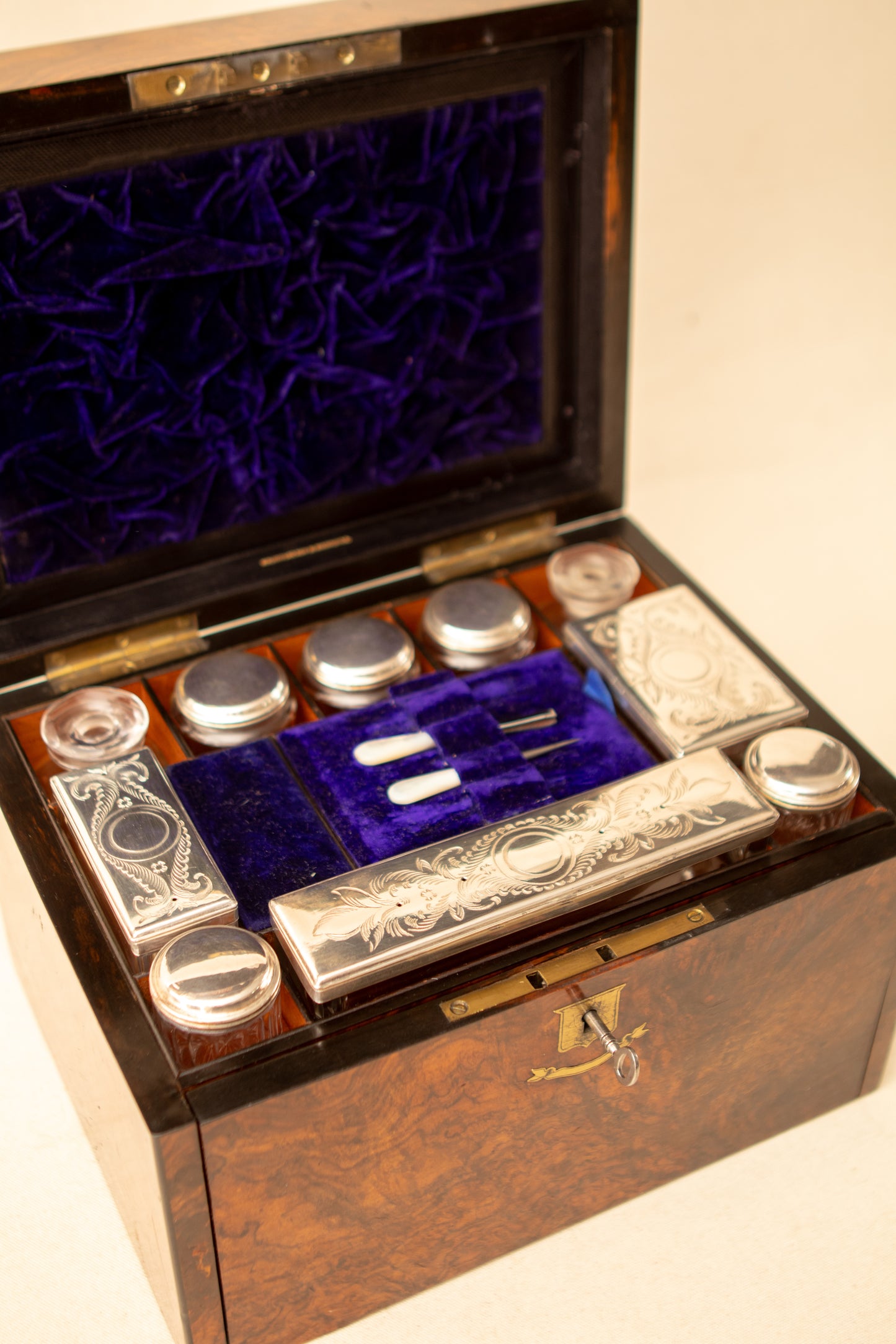 Walnut Vanity Box