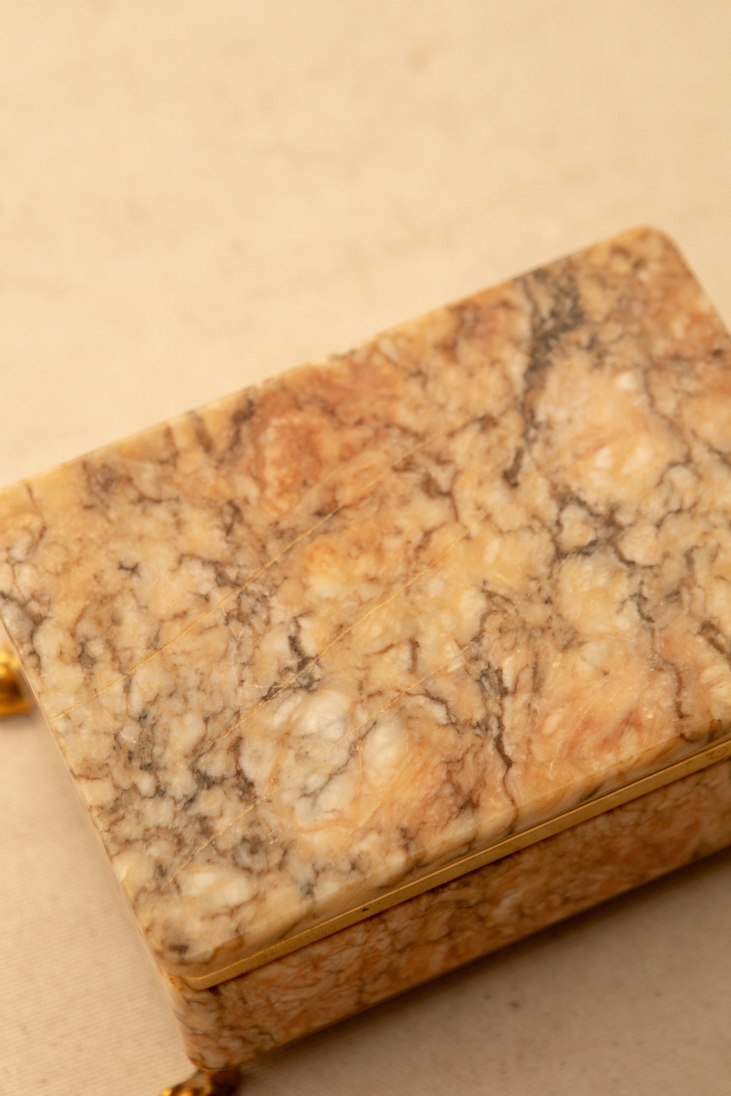 Alabaster Jewelry Casket