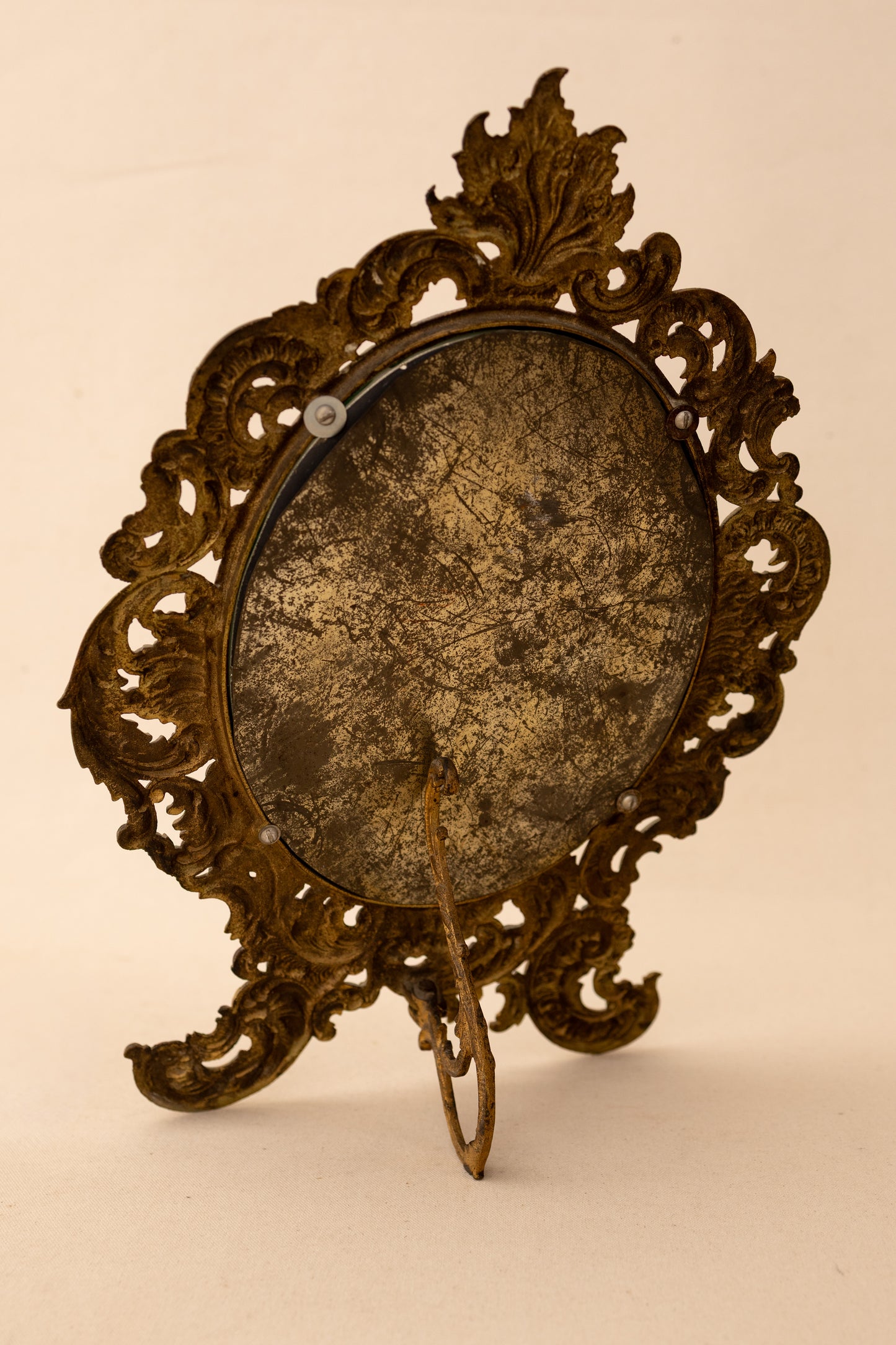 Ornate Gilt Mirrored Frame