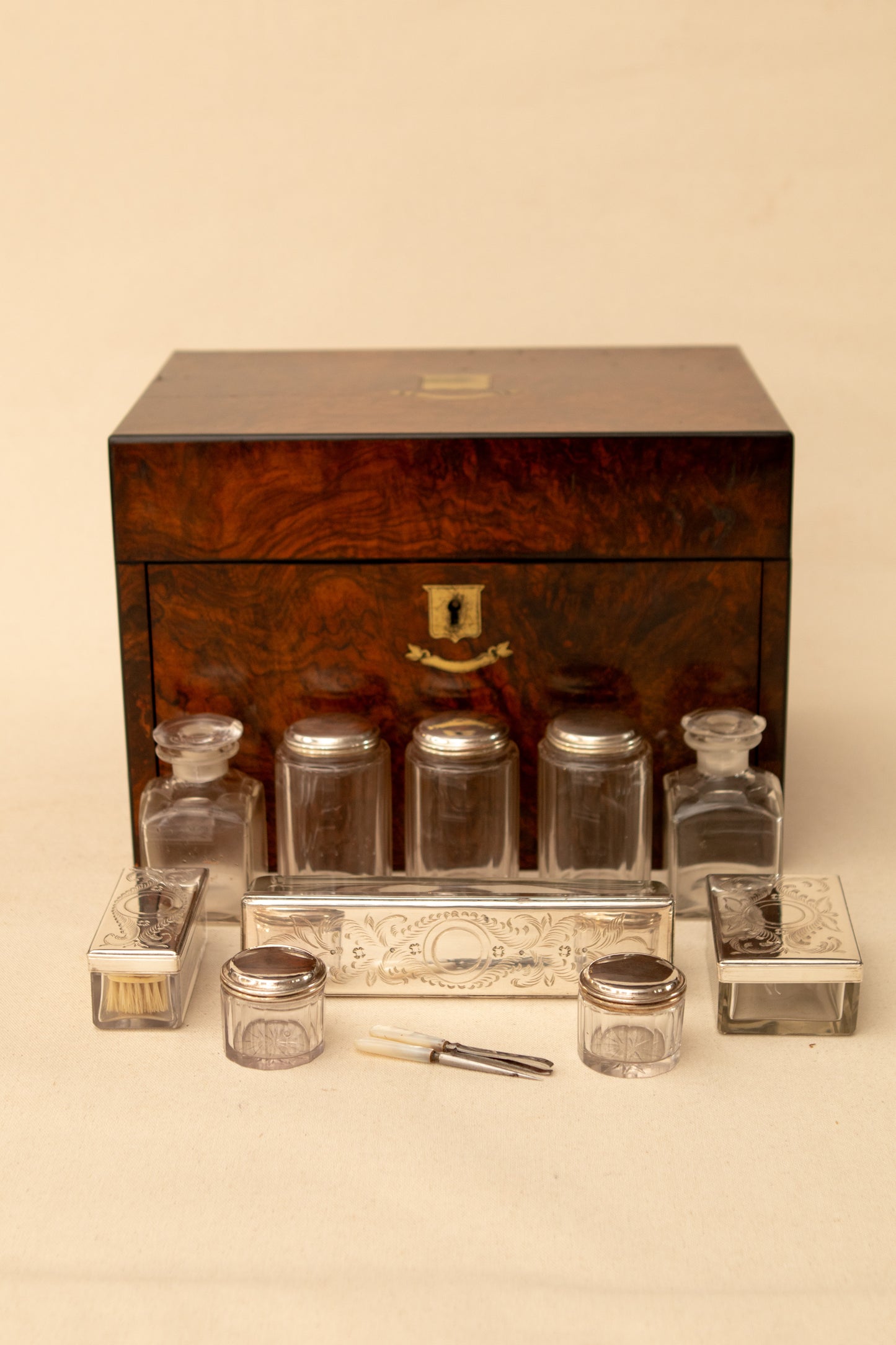 Walnut Vanity Box