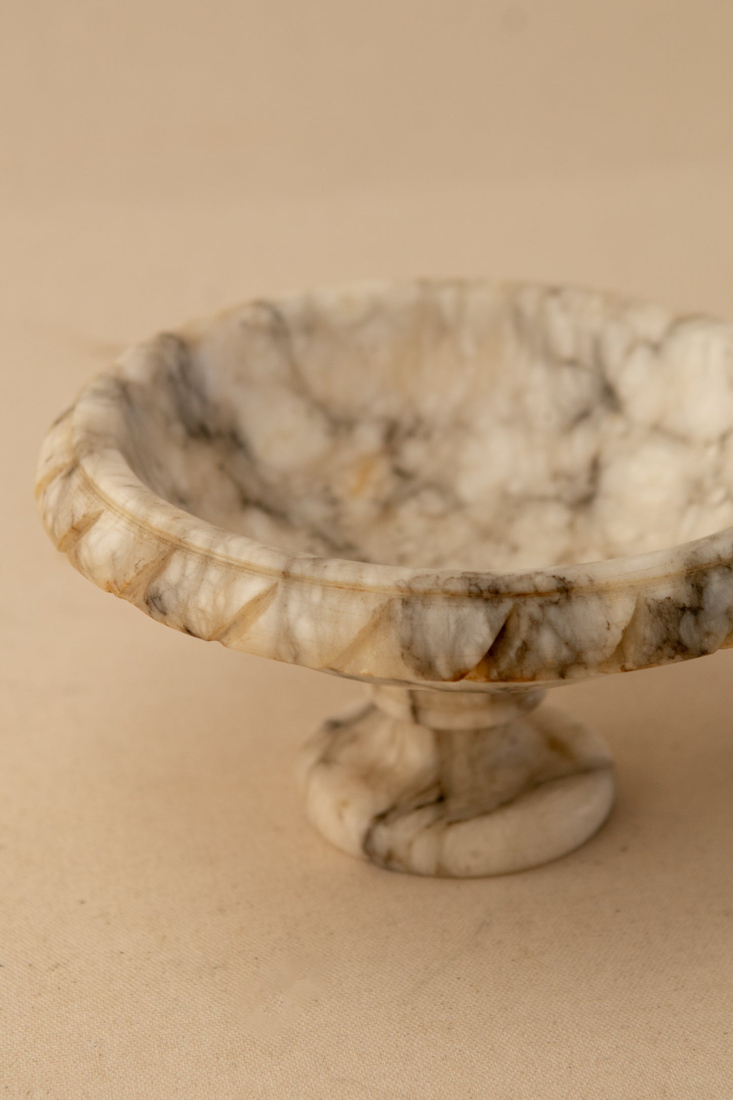 Alabaster Compote