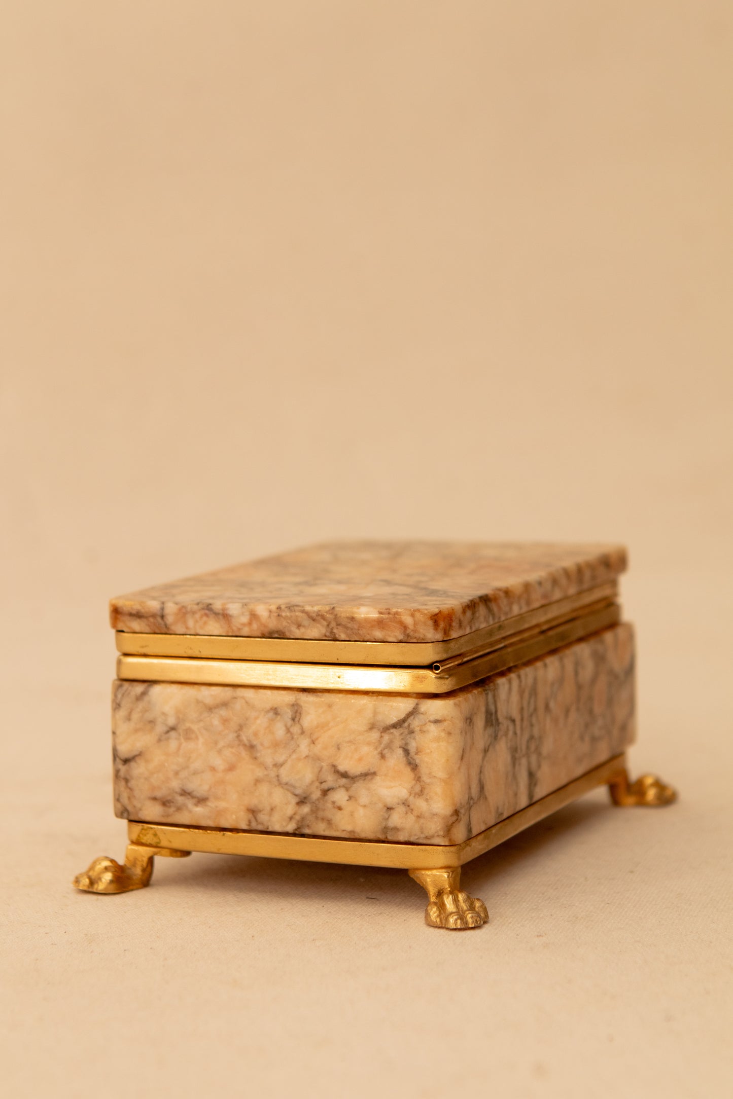 Alabaster Jewelry Casket
