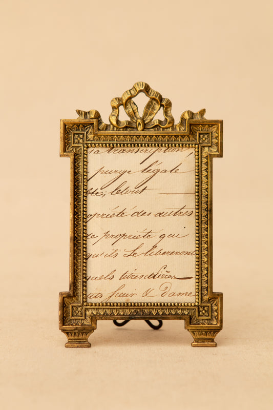 French Brass Frame