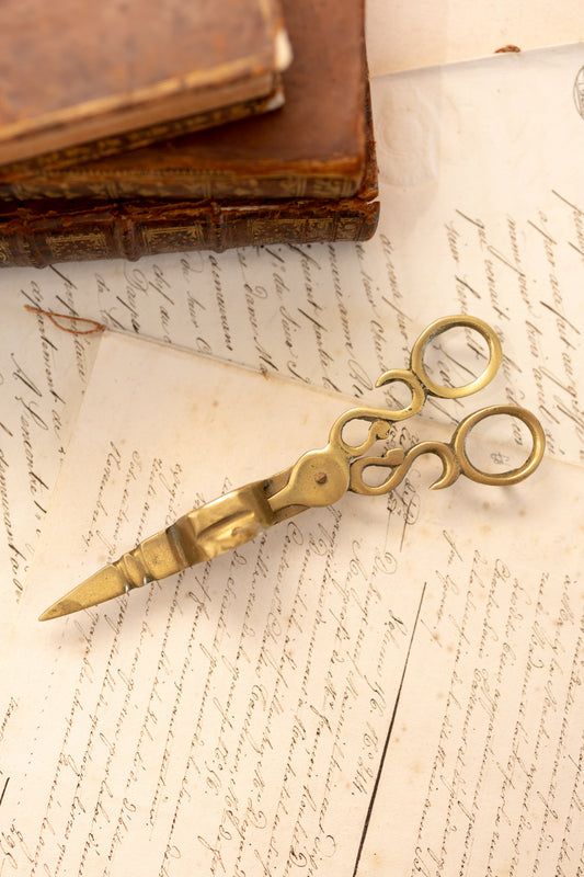 Brass Wick Trimmer & Snuffer