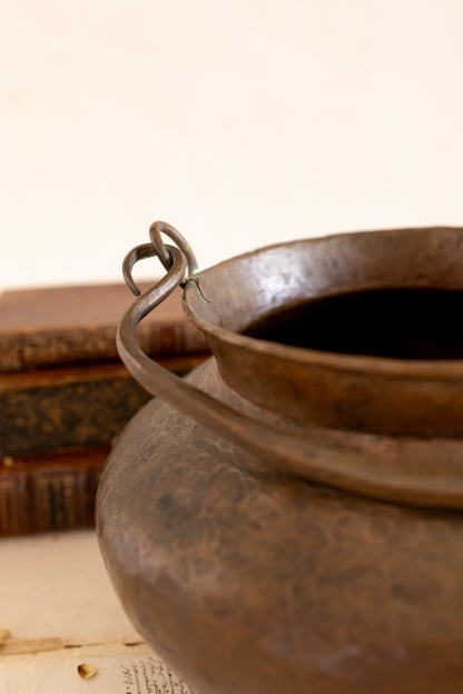 Hammered Copper Pot