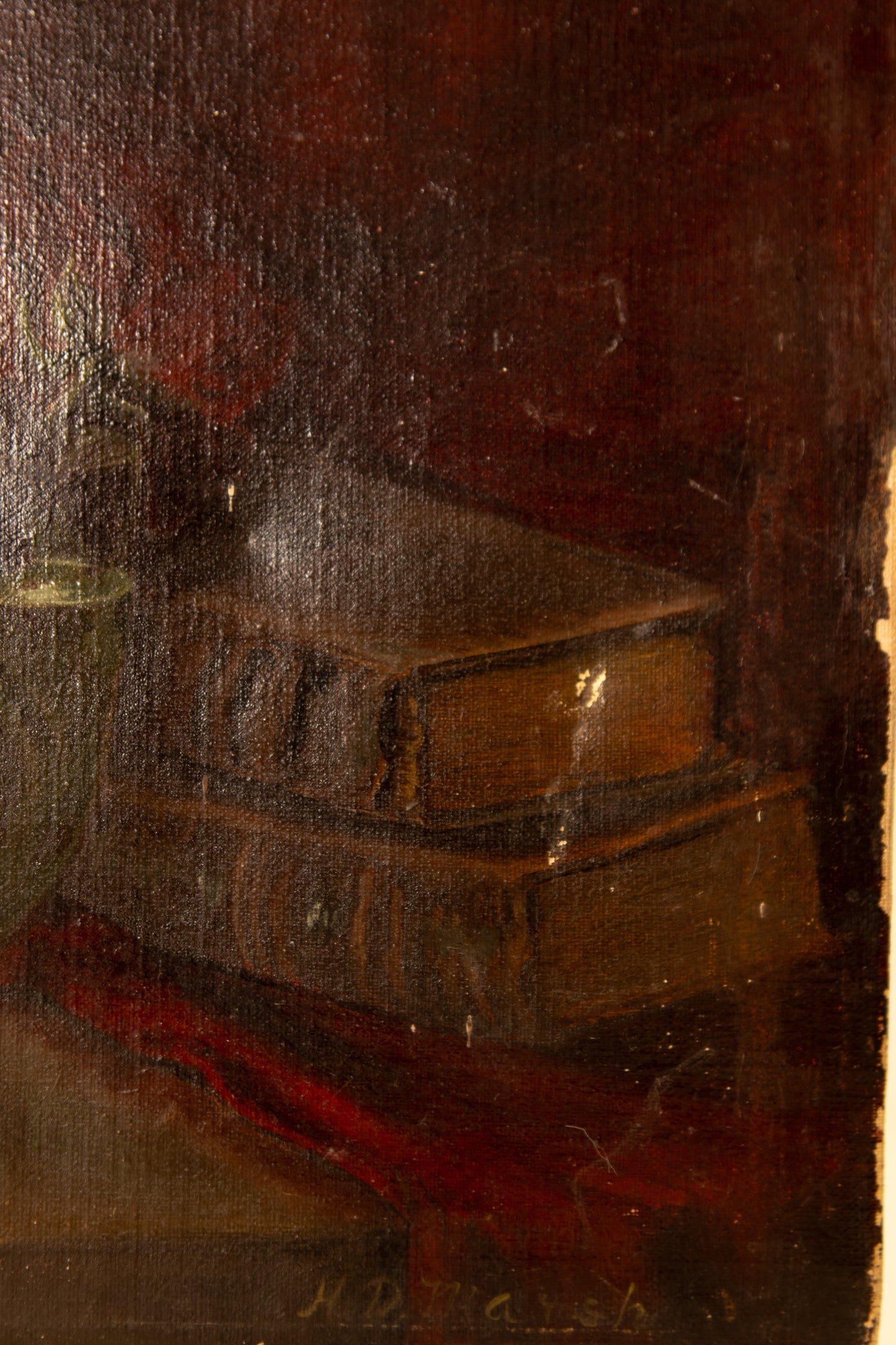 Pansies Still Life Oil Painting