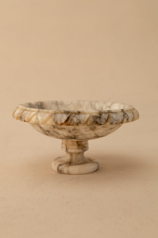 Alabaster Compote