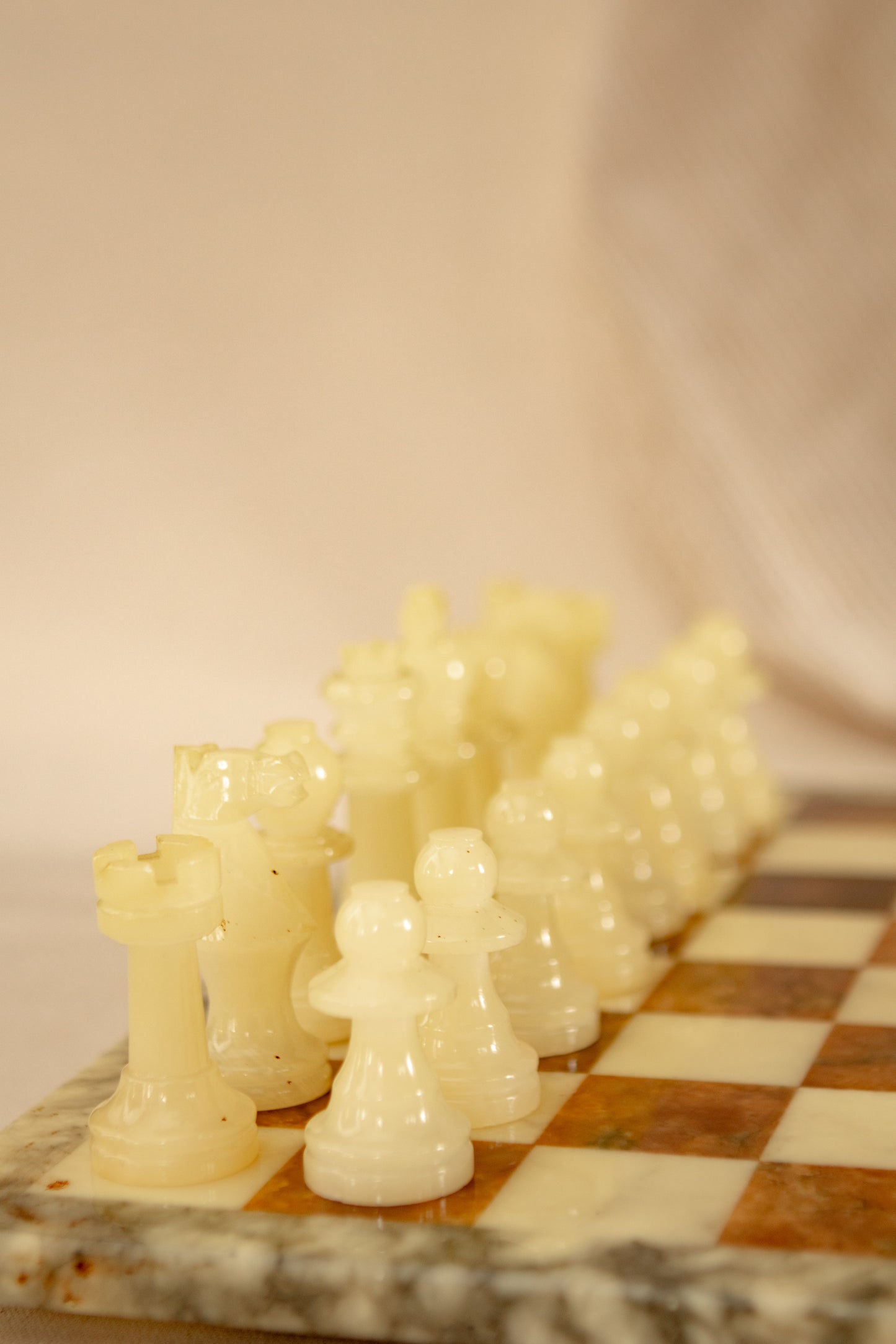 Alabaster Chess Set