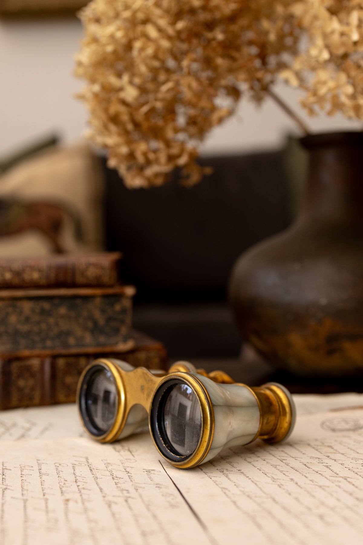 Mother of Pearl Opera Glasses
