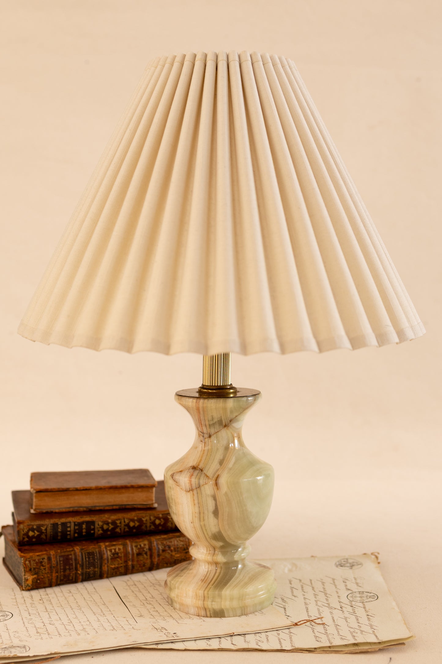 Green Onyx Lamp