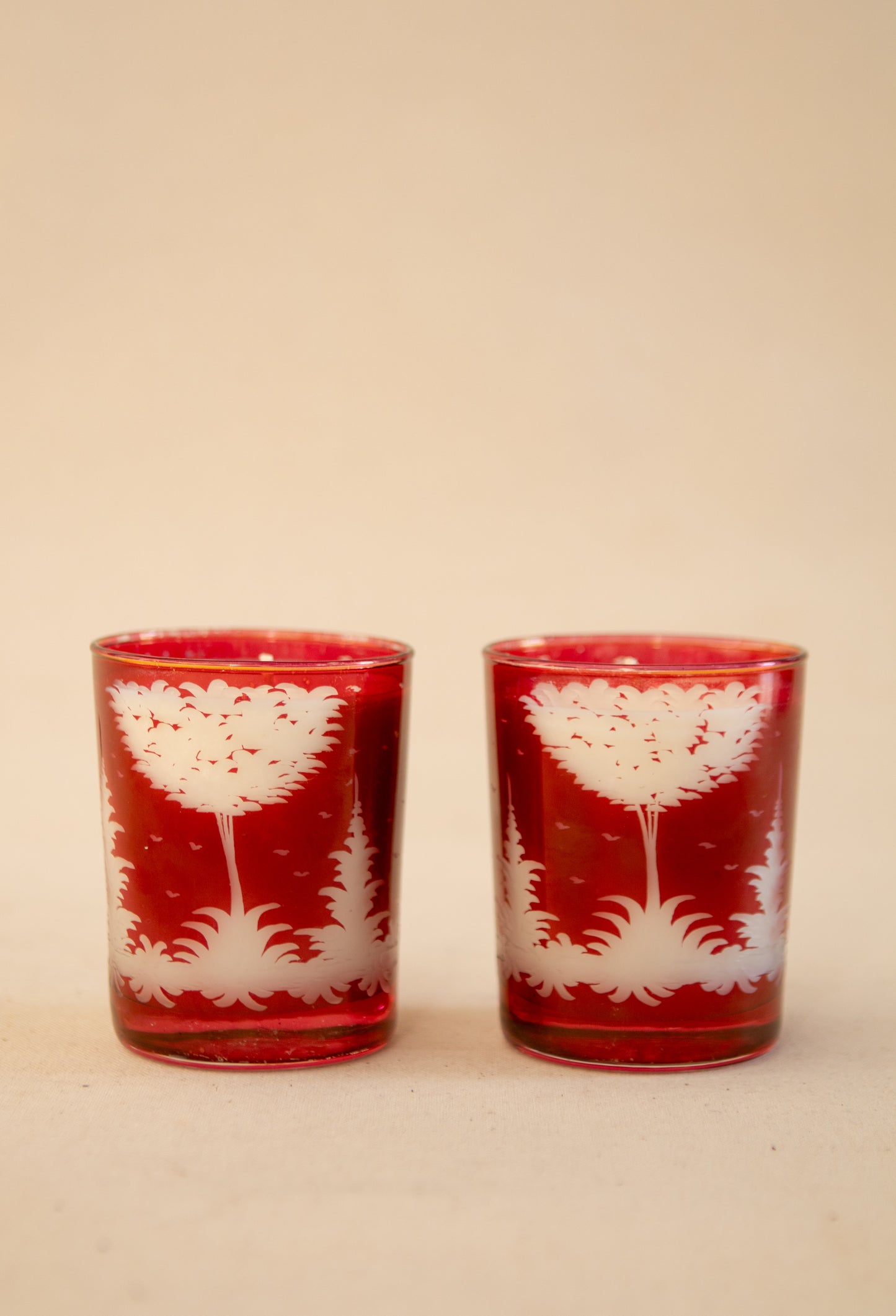 Bohemian Crystal Tumbler Candle