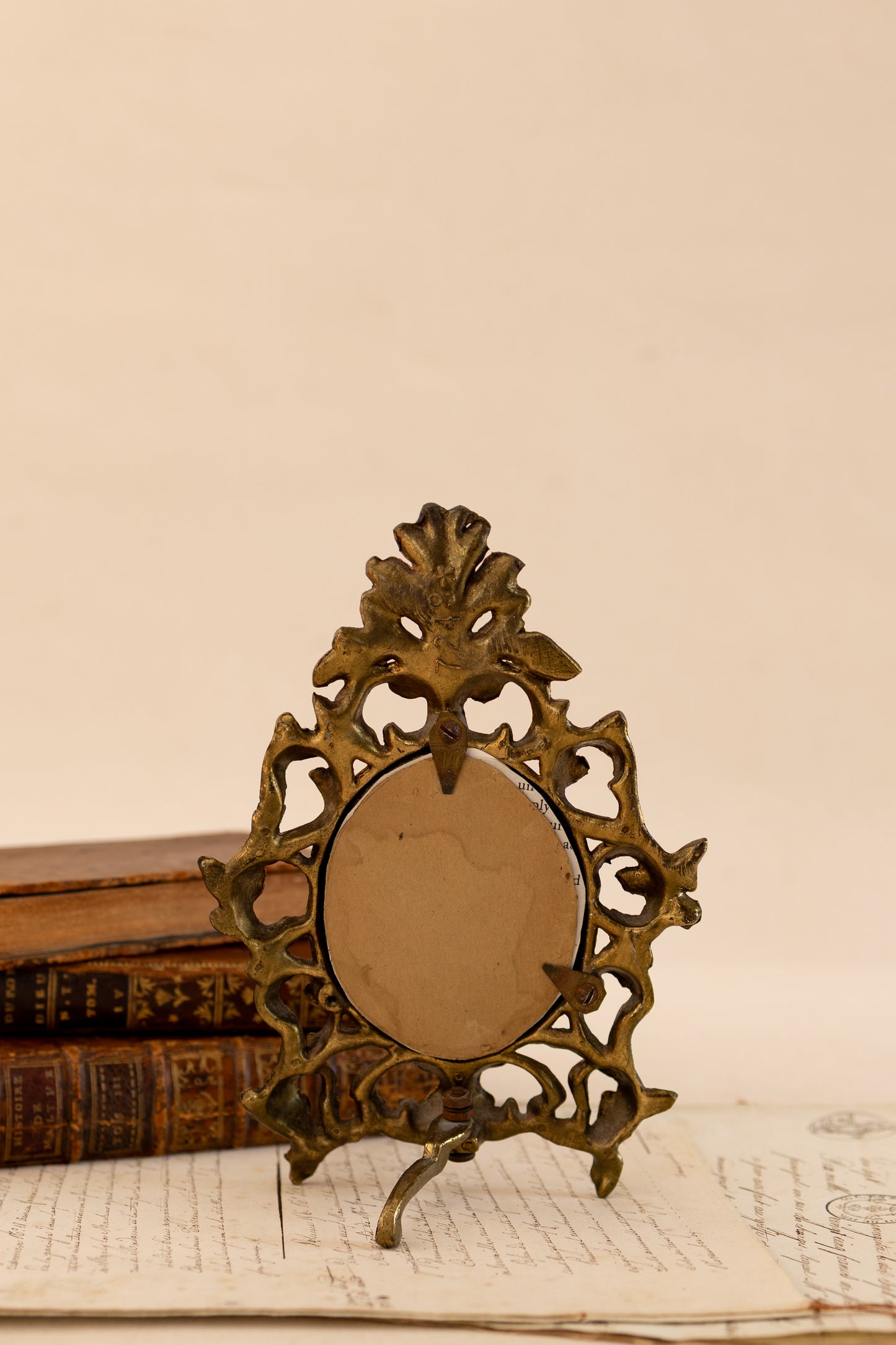 Cast Metal Picture Frame