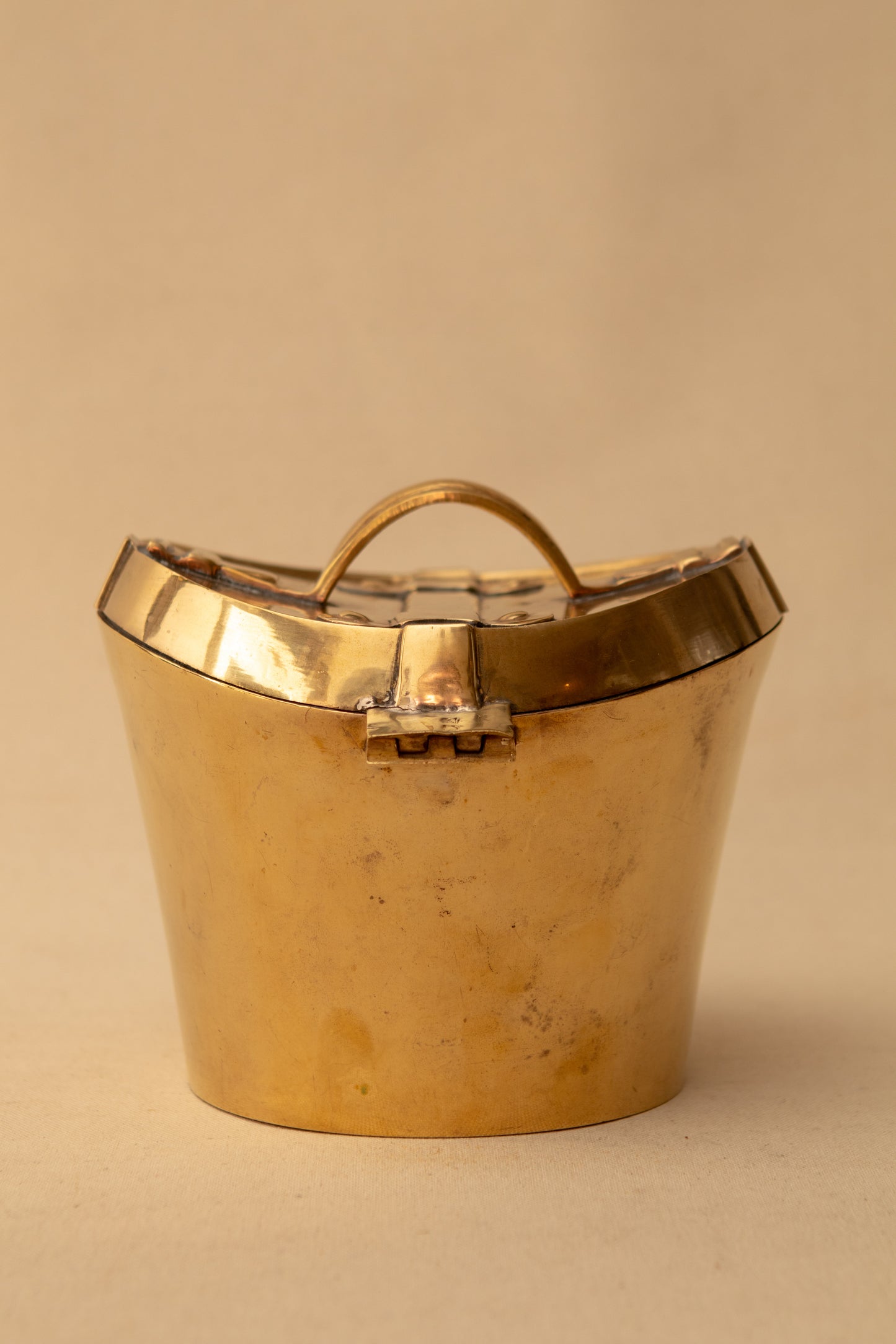 Brass Hat Box