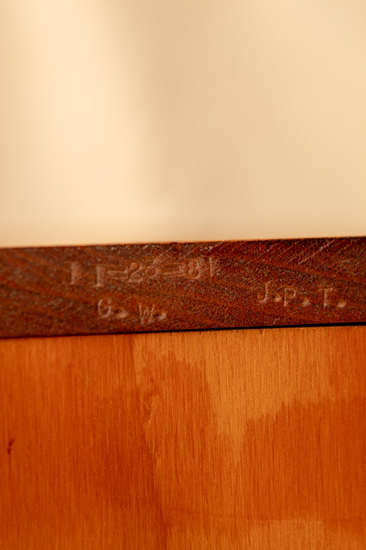 Small Handmade Wooden Dresser