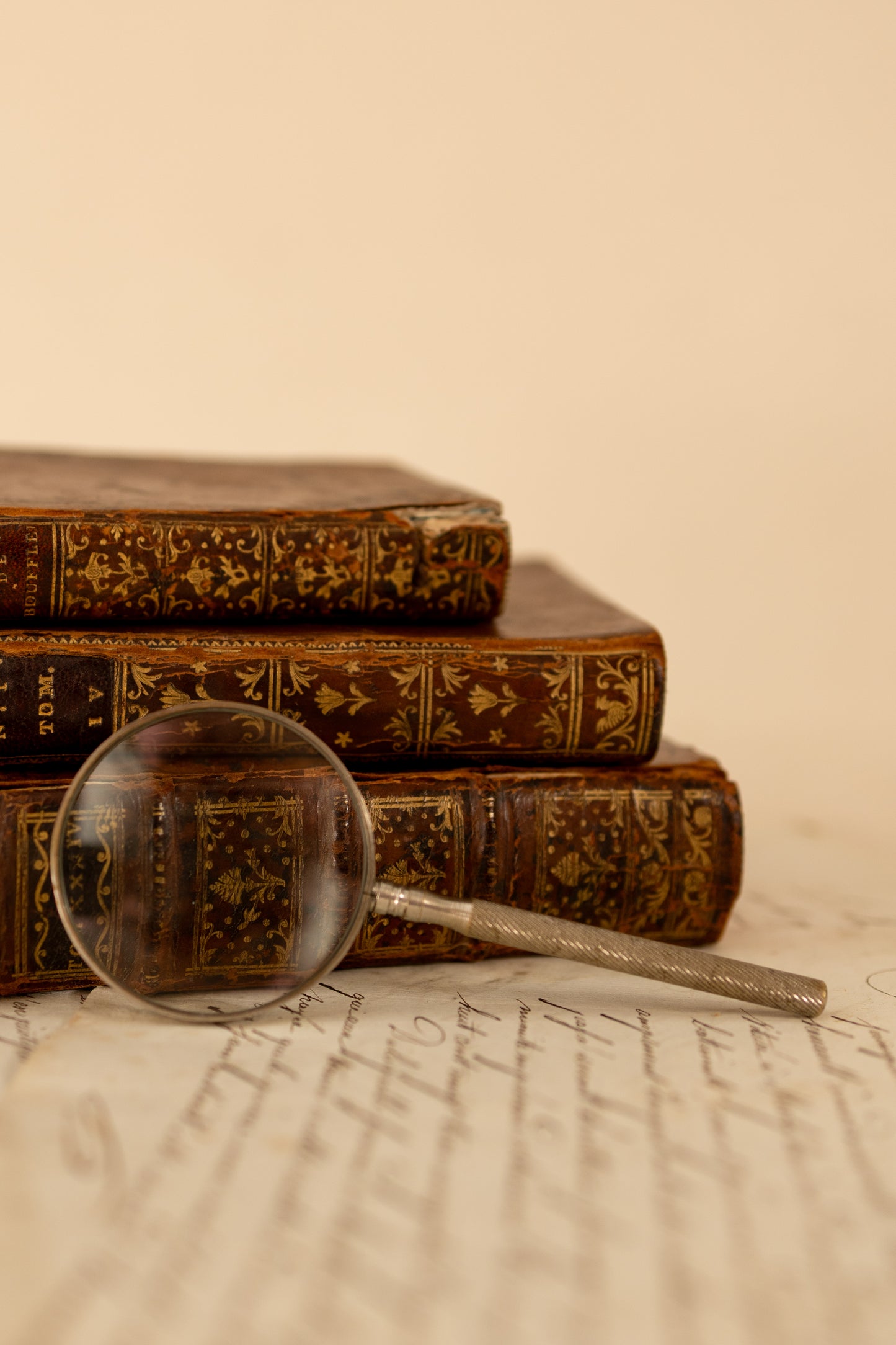 Silver Plated Magnifying Glass