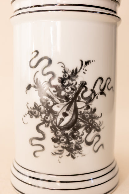 Large Limoges Apothecary Jar