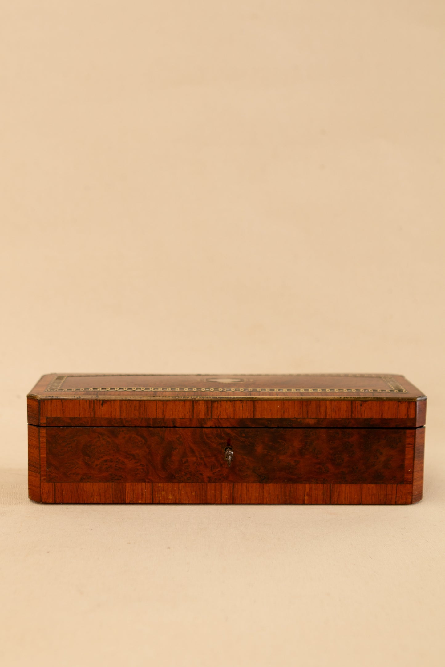 French Glove Box with Mother of Pearl Inlay