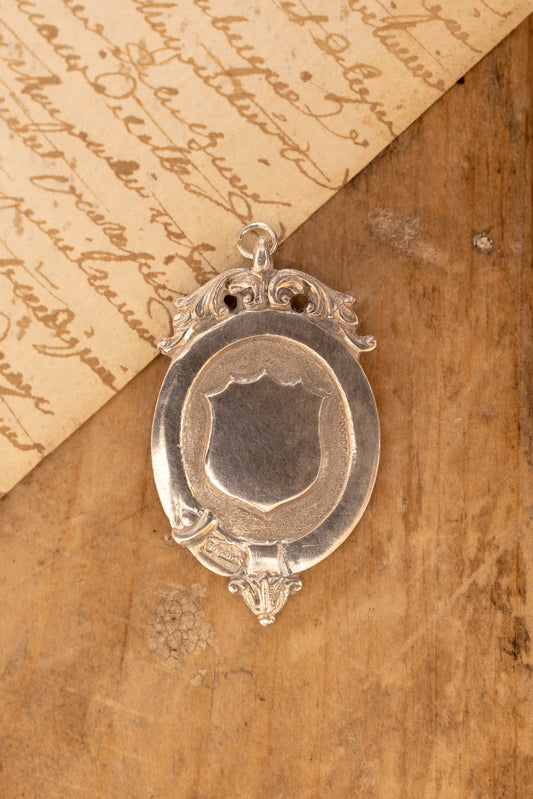 Sterling Silver Hockey Winners Medal Fob