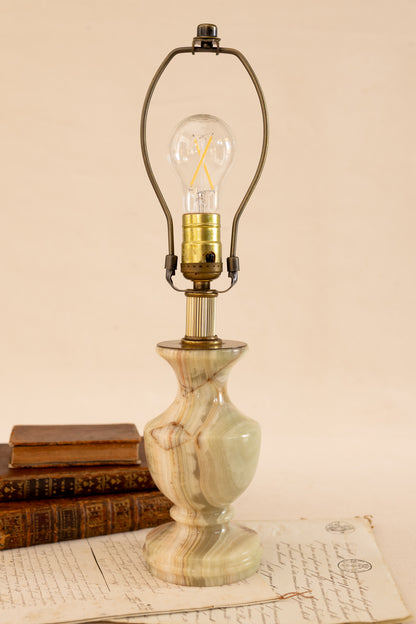 Green Onyx Lamp