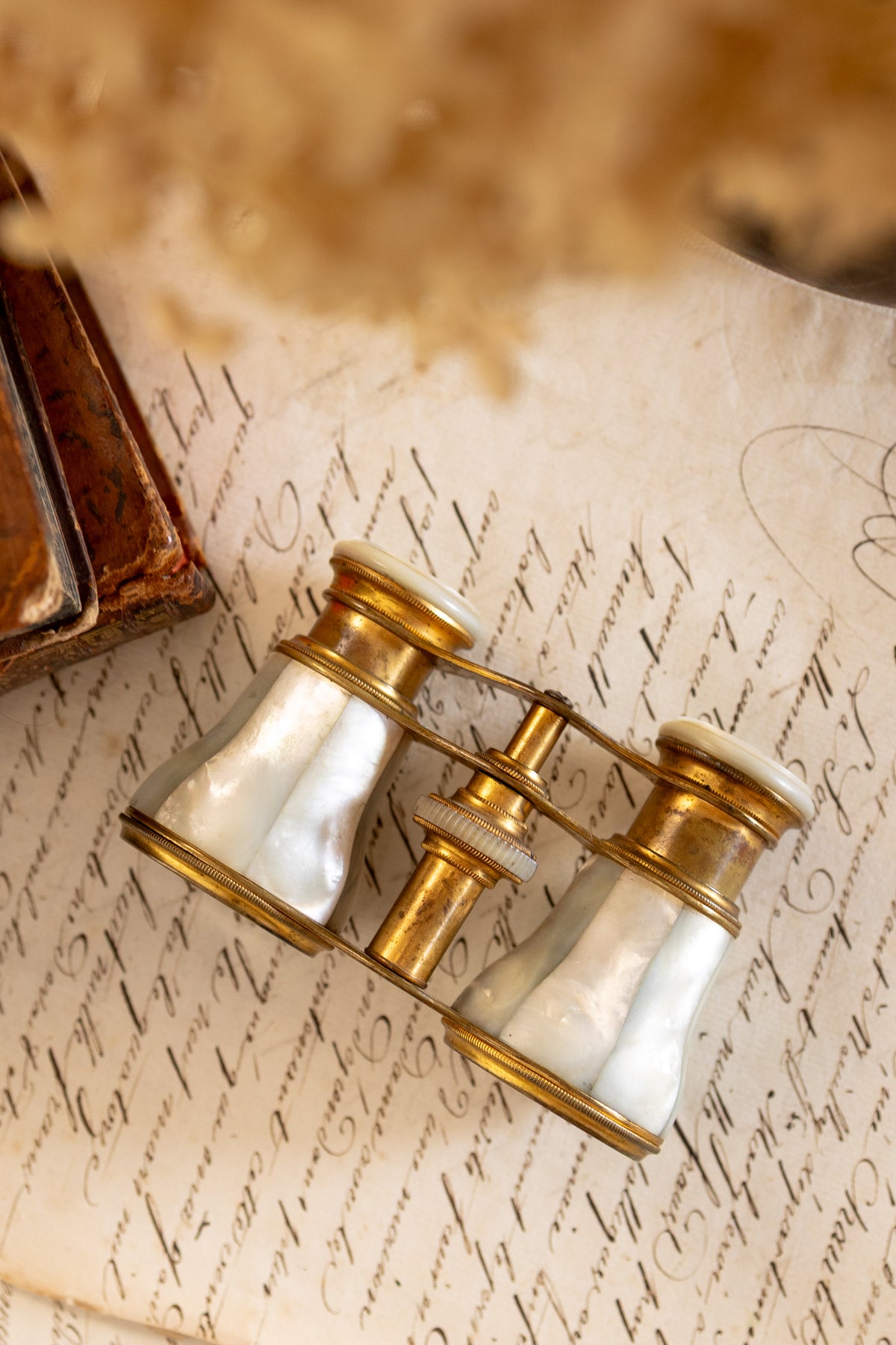 Mother of Pearl Opera Glasses