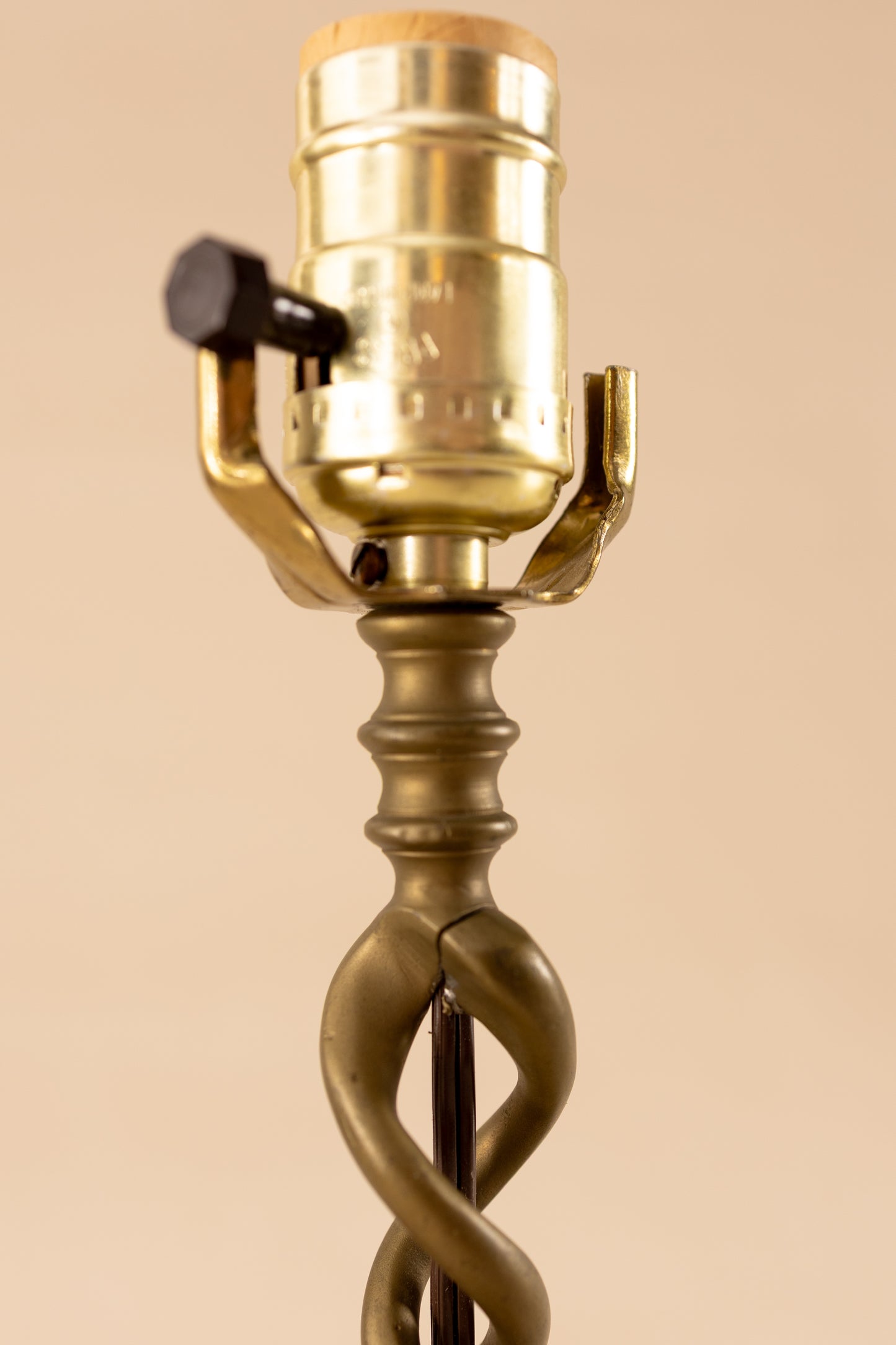 Brass Barley Twist Lamp