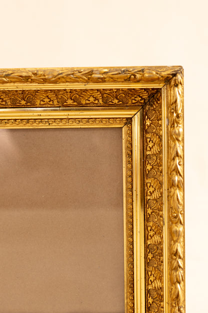 Antique Gilt Wood & Gesso Frame