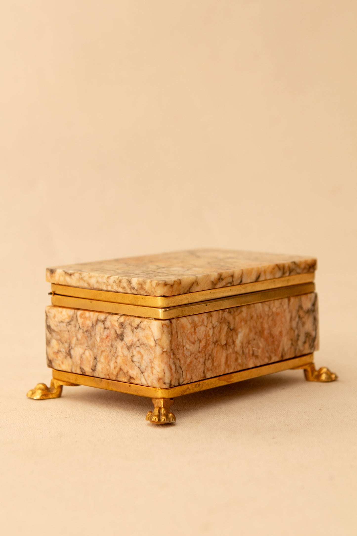 Alabaster Jewelry Casket