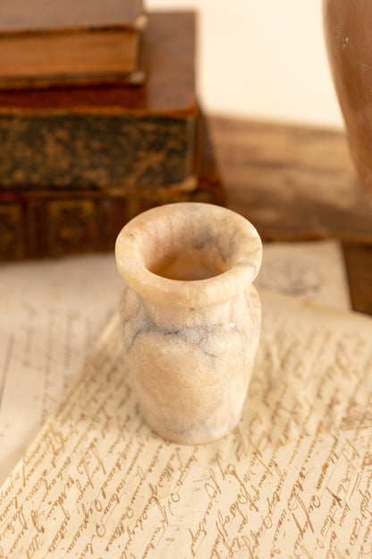 Alabaster Matchstick Holder