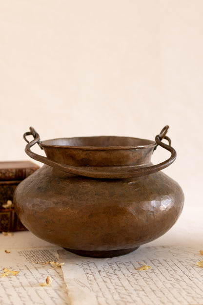 Hammered Copper Pot