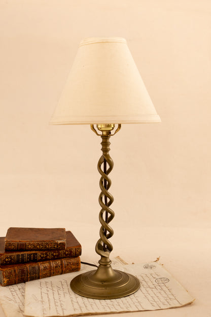 Brass Barley Twist Lamp
