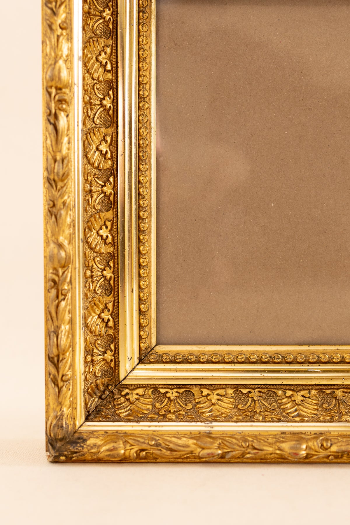 Antique Gilt Wood & Gesso Frame