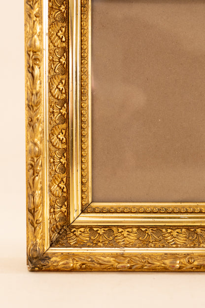 Antique Gilt Wood & Gesso Frame