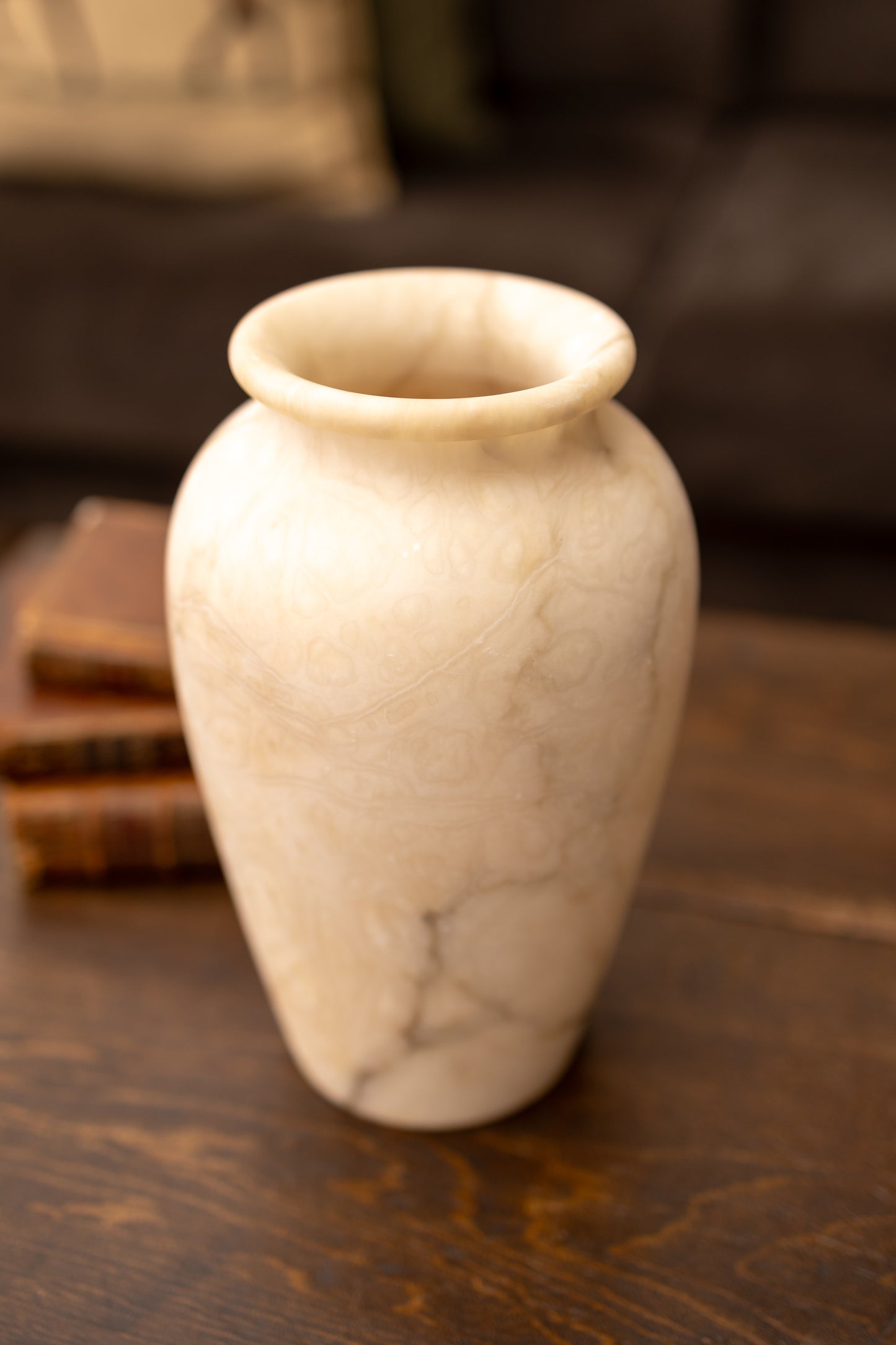 Large Alabaster Vase