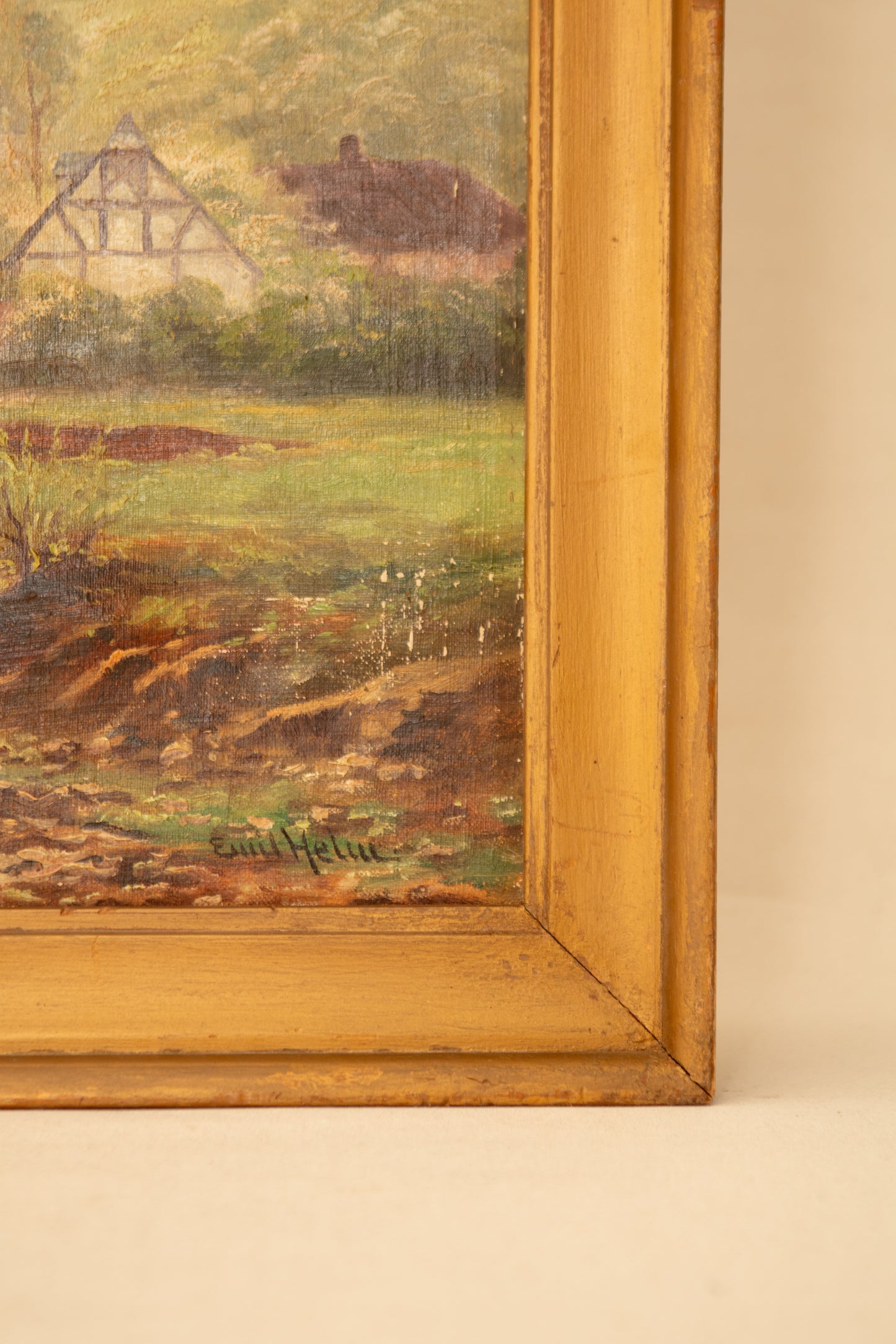 Oil Landscape on Canvas