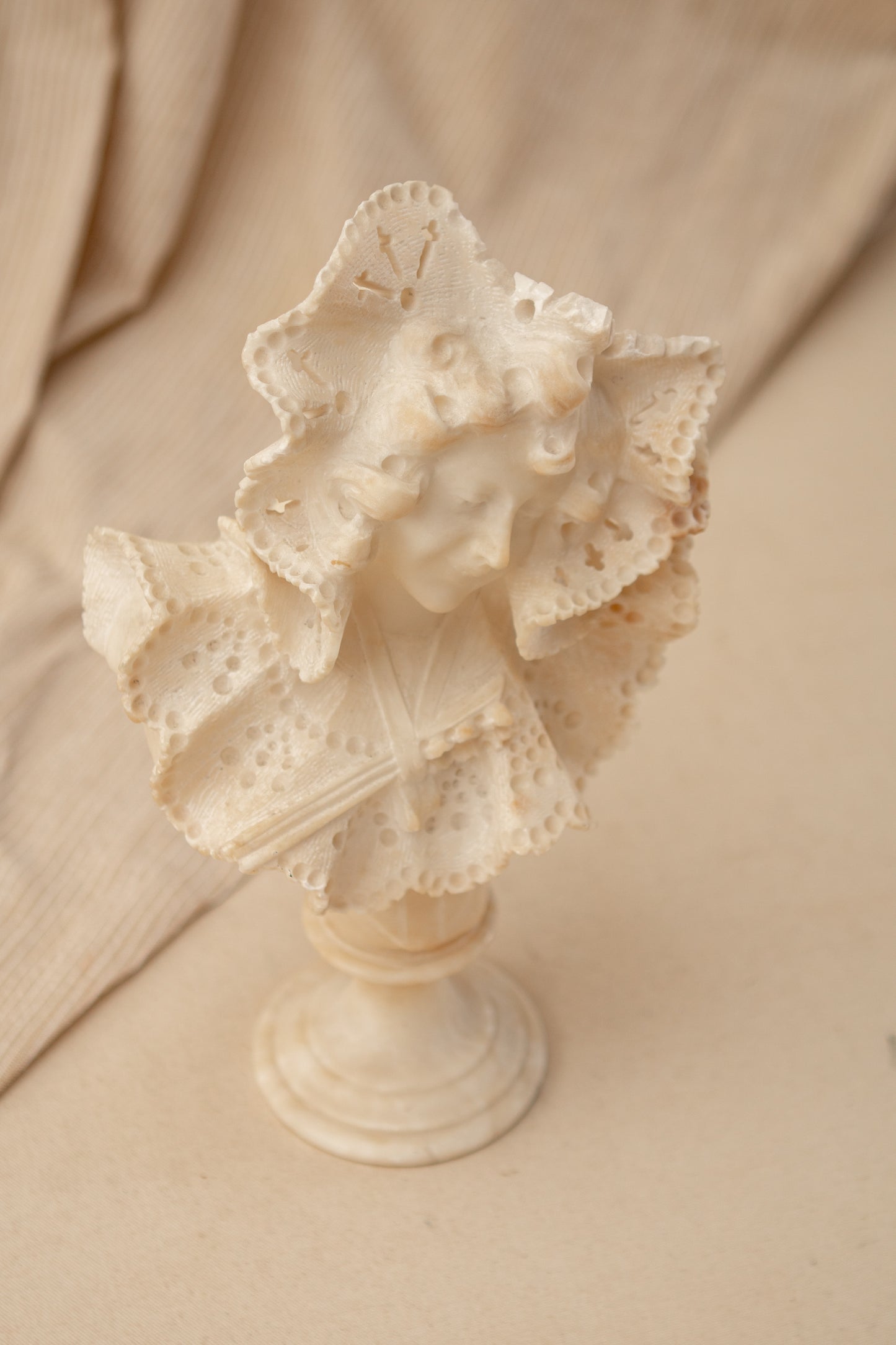 Alabaster Bust
