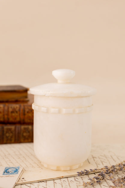 Alabaster Vanity Set with Tray