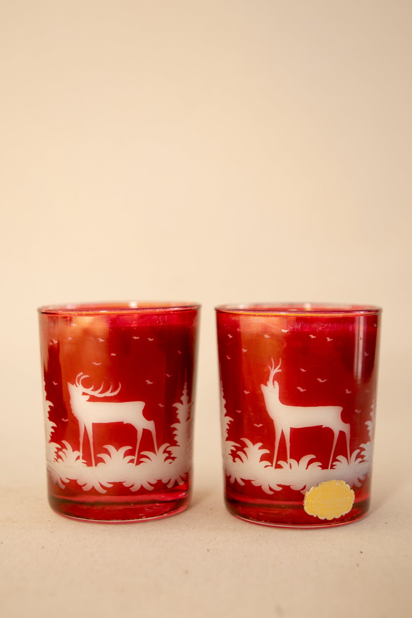 Bohemian Crystal Tumbler Candle