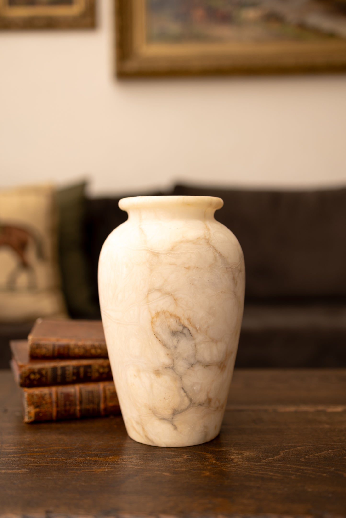 Large Alabaster Vase