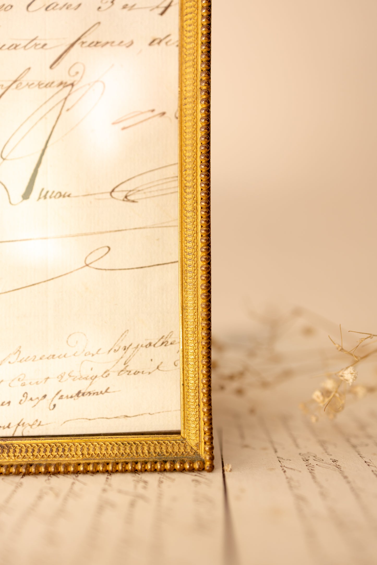 Brass Bow Frame