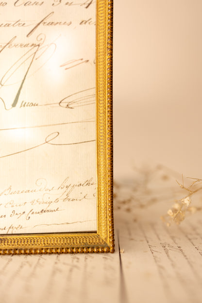 Brass Bow Frame