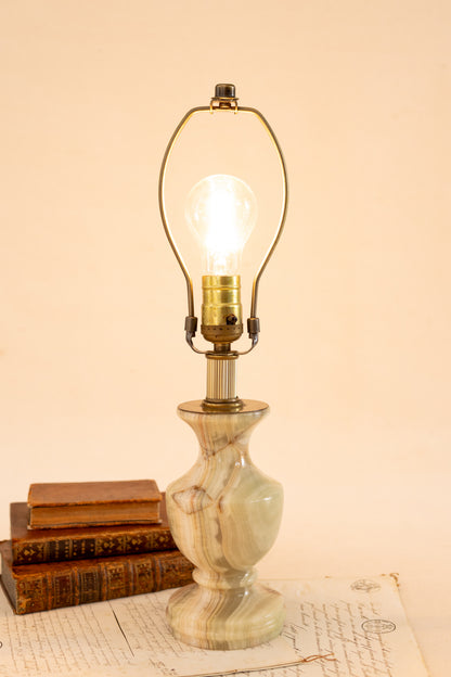 Green Onyx Lamp
