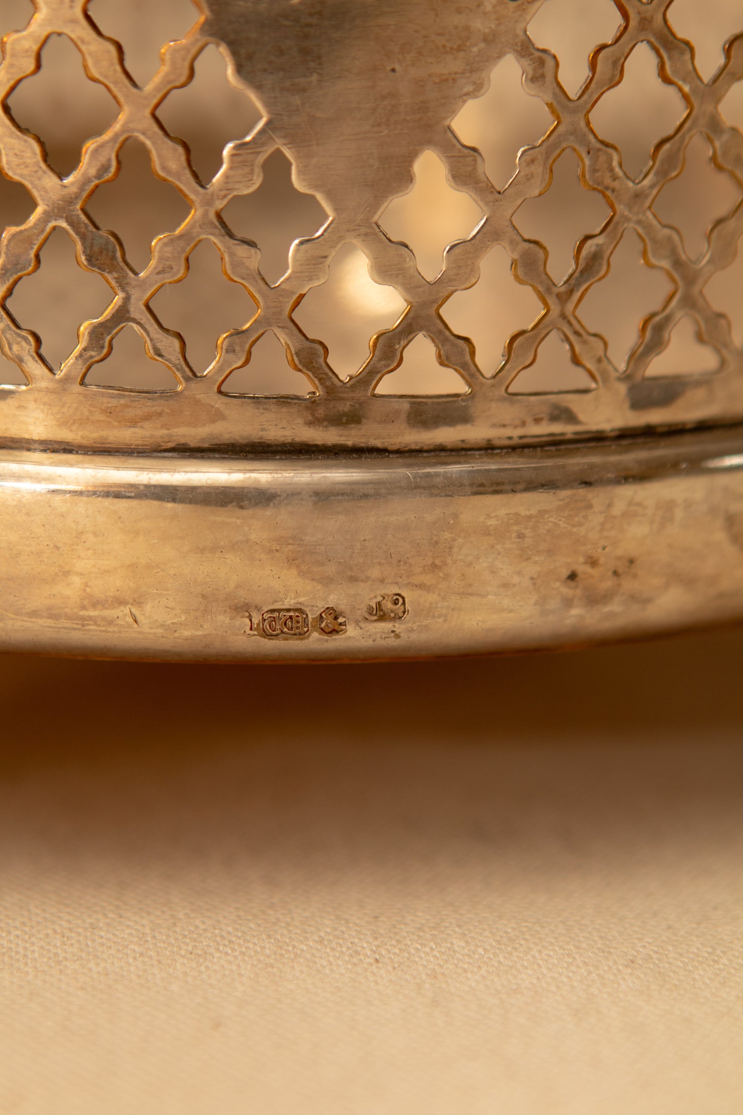 Silver-Plated Gallery Bowl