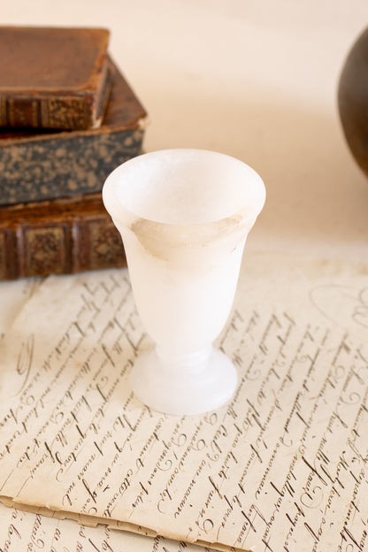 Alabaster Matchstick Holder